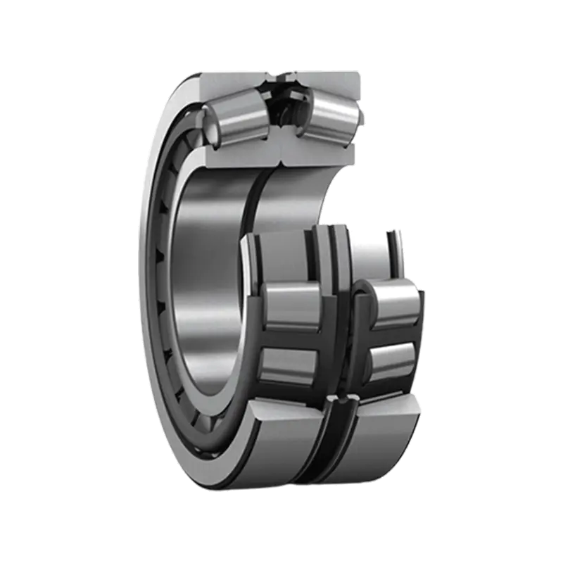 How does the internal clearance affect the performance and lifespan of four row tapered roller bearings?